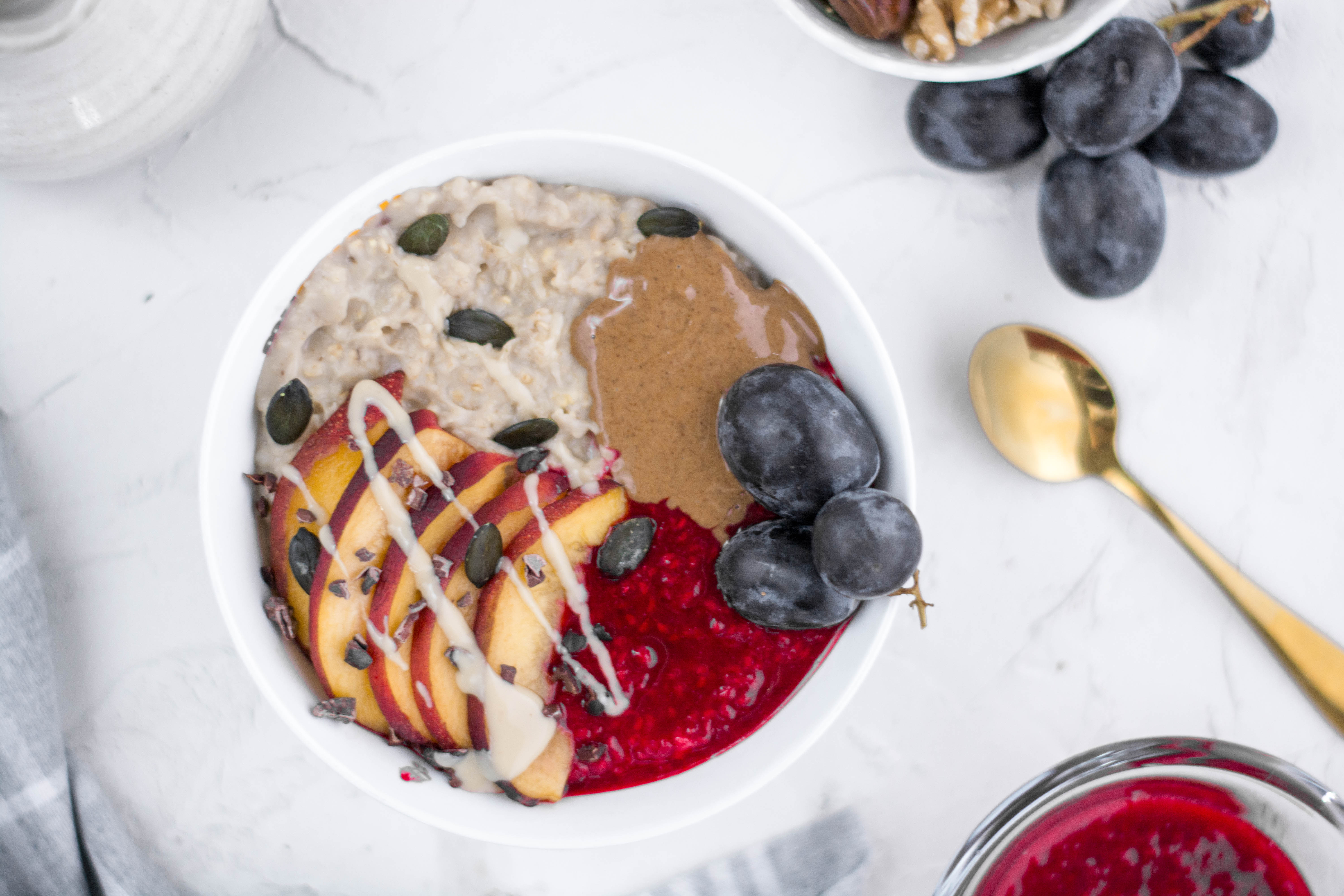 Das beste Porridge Grundrezept - einfach Zuckerfrei